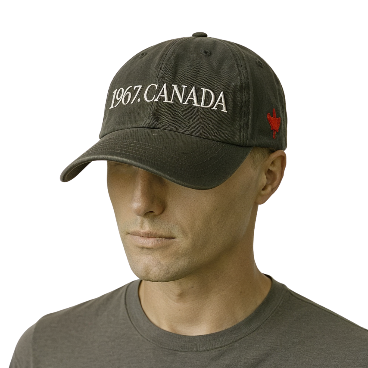 Gorra negra vintage "Canada" – Un clásico con identidad del norte