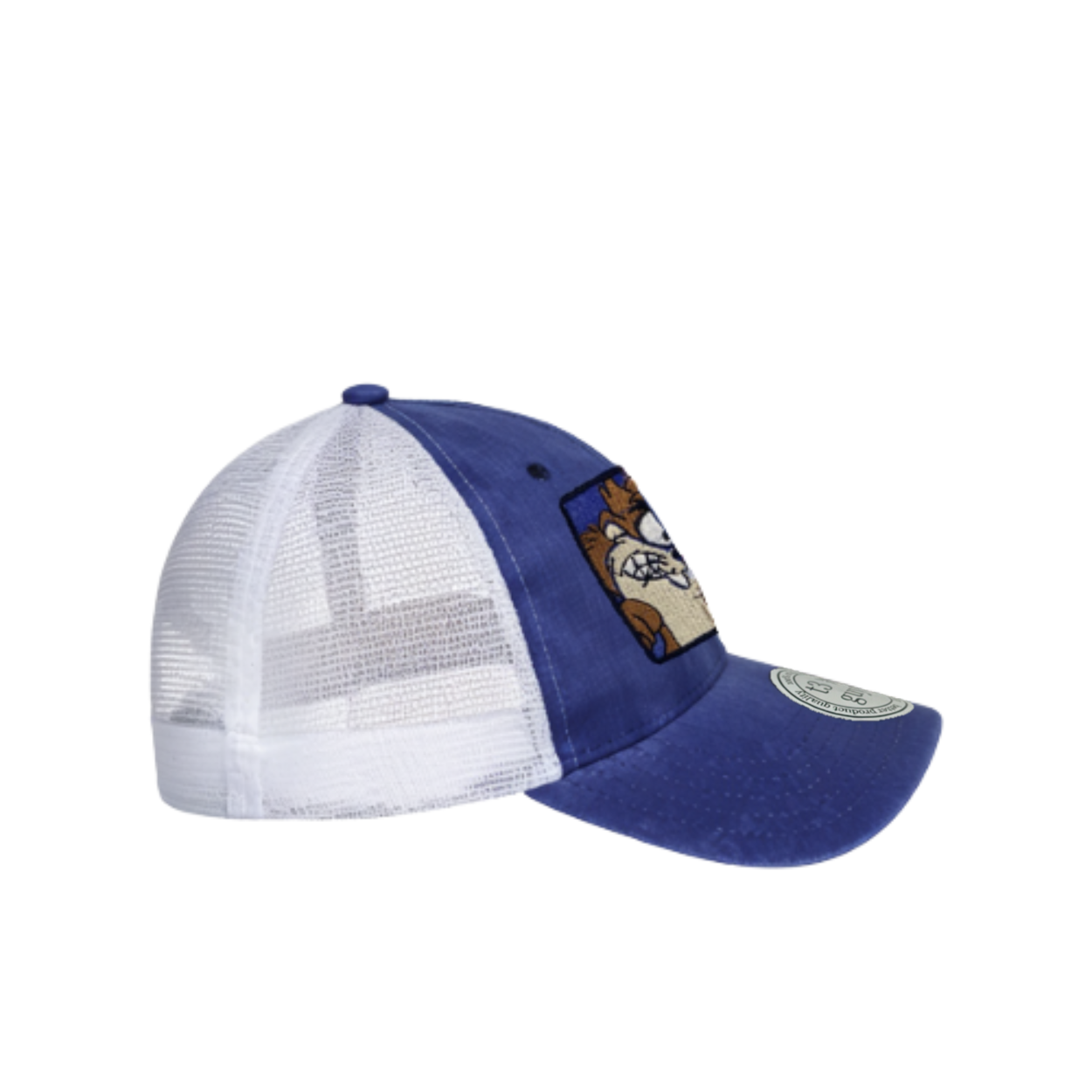 Gorra trucker deslavada royal "Taz" – Dale un giro audaz a tu estilo diario